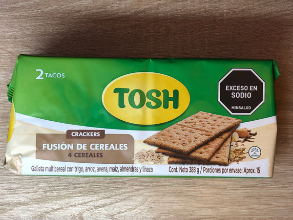 Galletas Fusión de Cereales 2 tacos Tosh