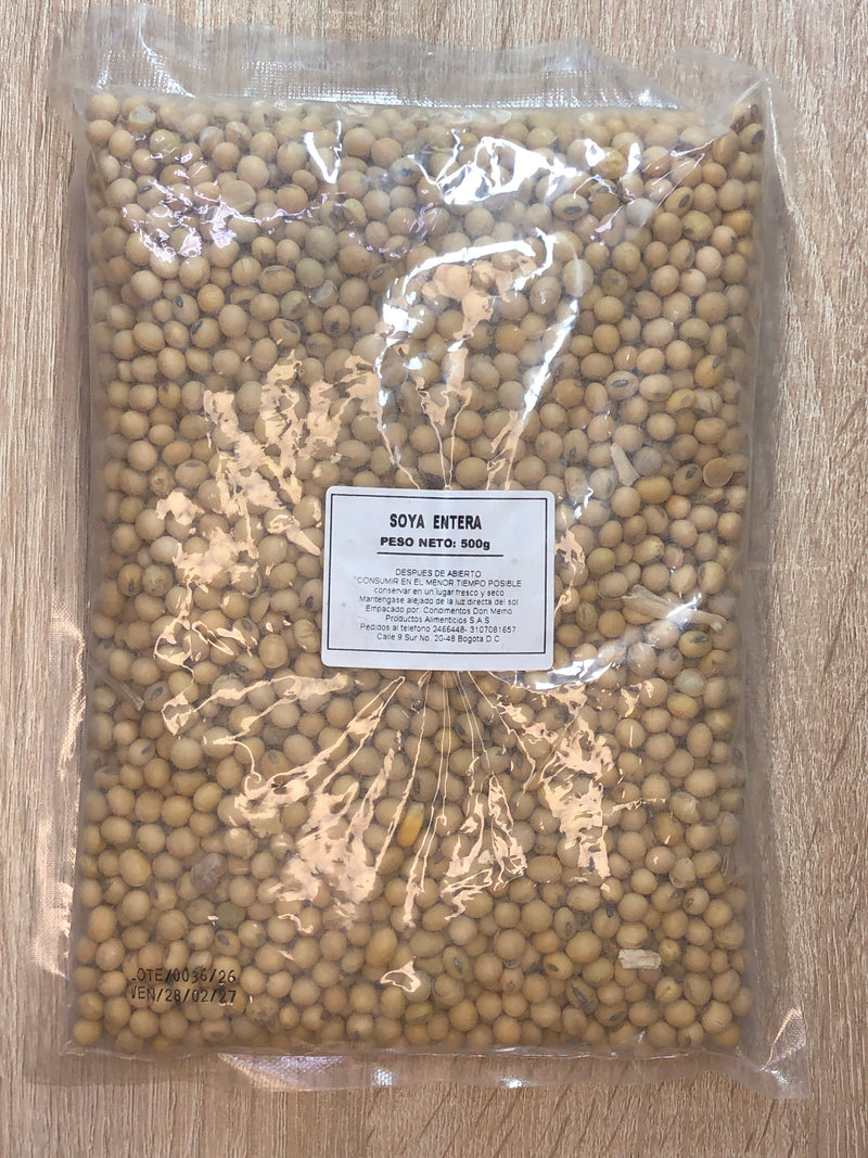 Soya entera 500g