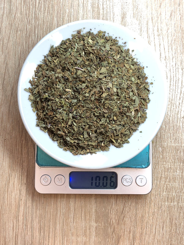 Albahaca en escamas