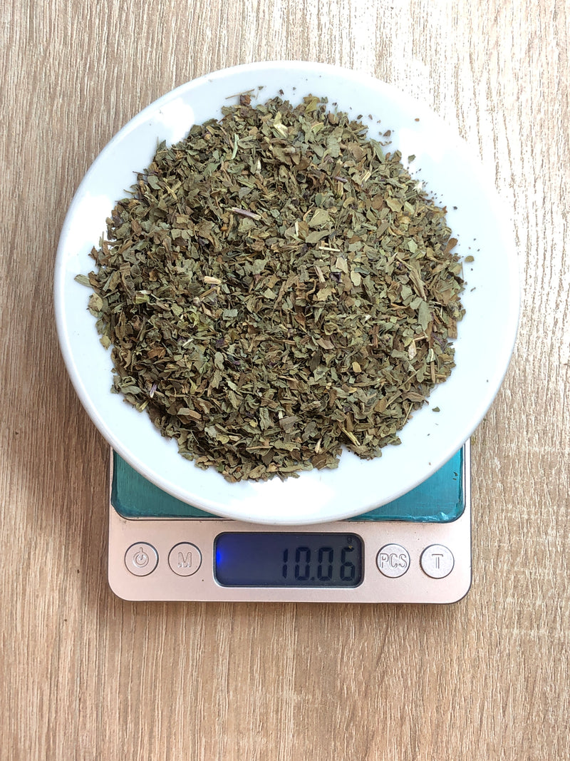 Albahaca en escamas