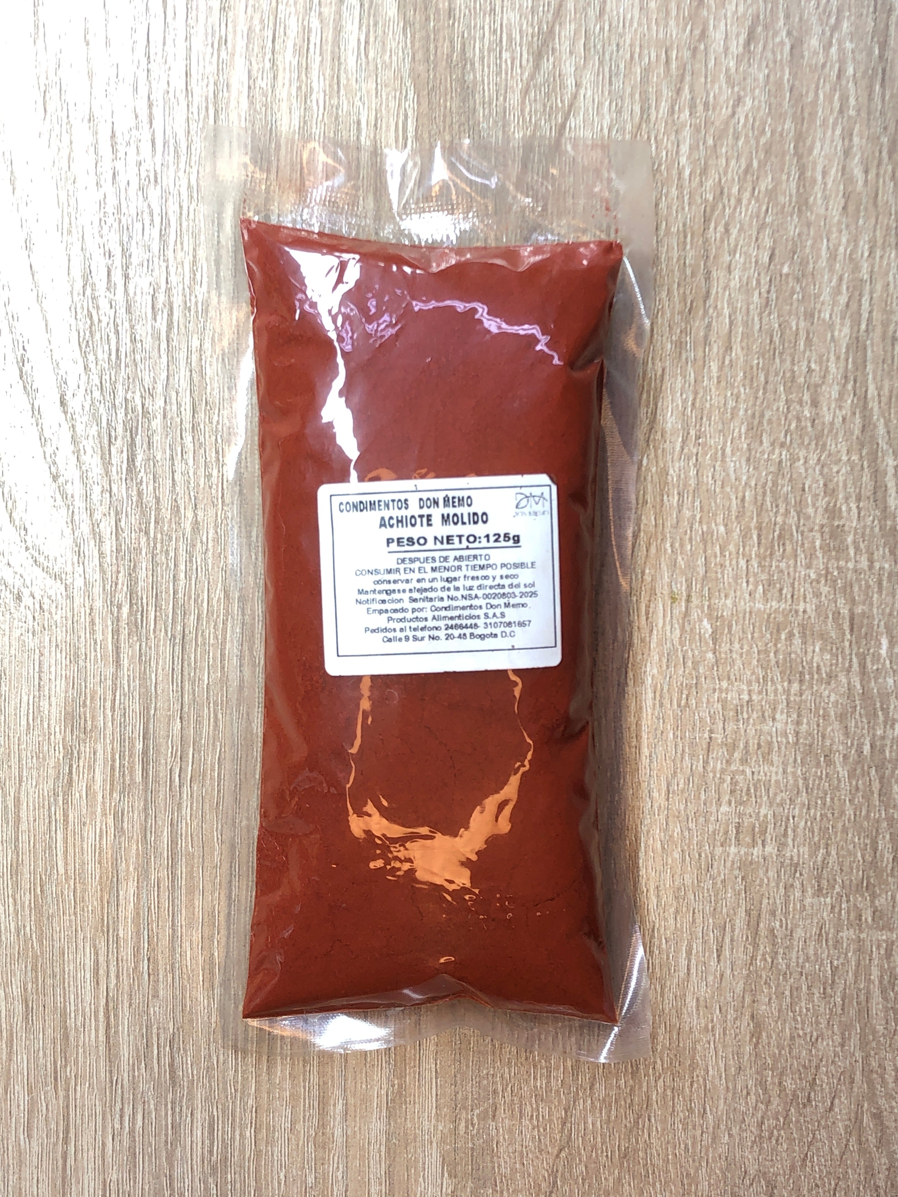 Achiote Molido 125g
