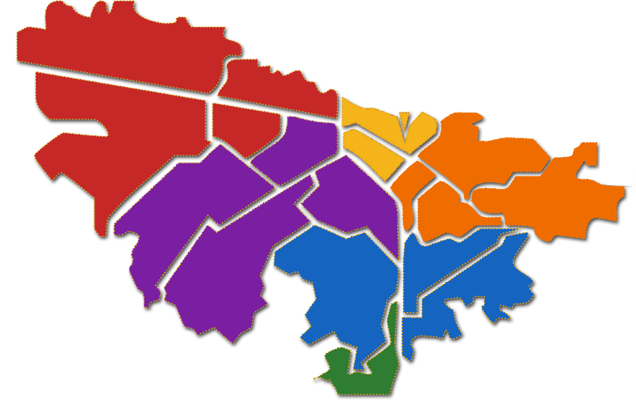 Mapa de costos de domicilio en Bogotá por localidad