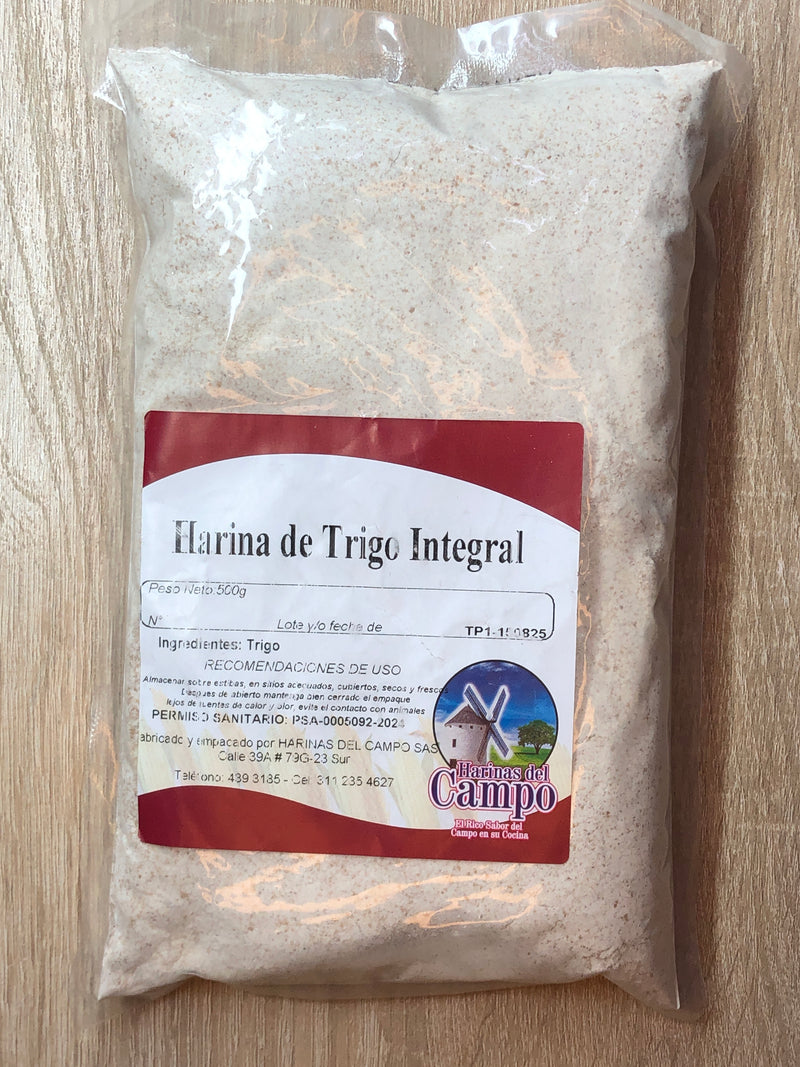 Harina de trigo integral