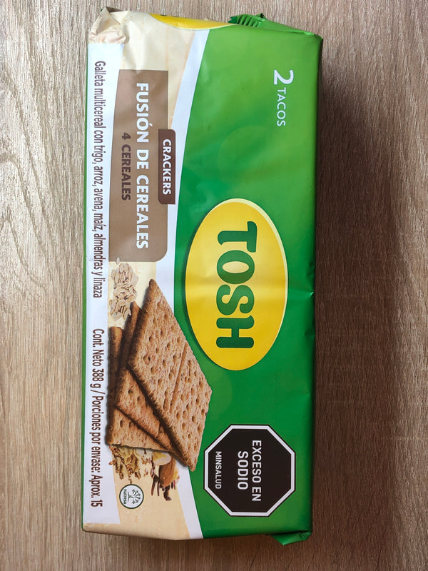 Galletas Fusión de Cereales 2 tacos Tosh