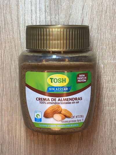 Crema de almendras Tosh 300g