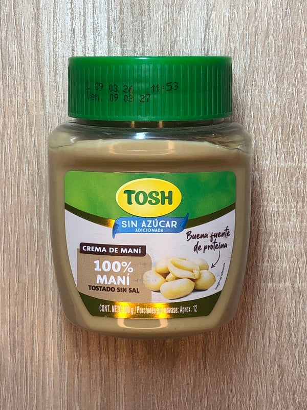Crema de maní Tosh 300g