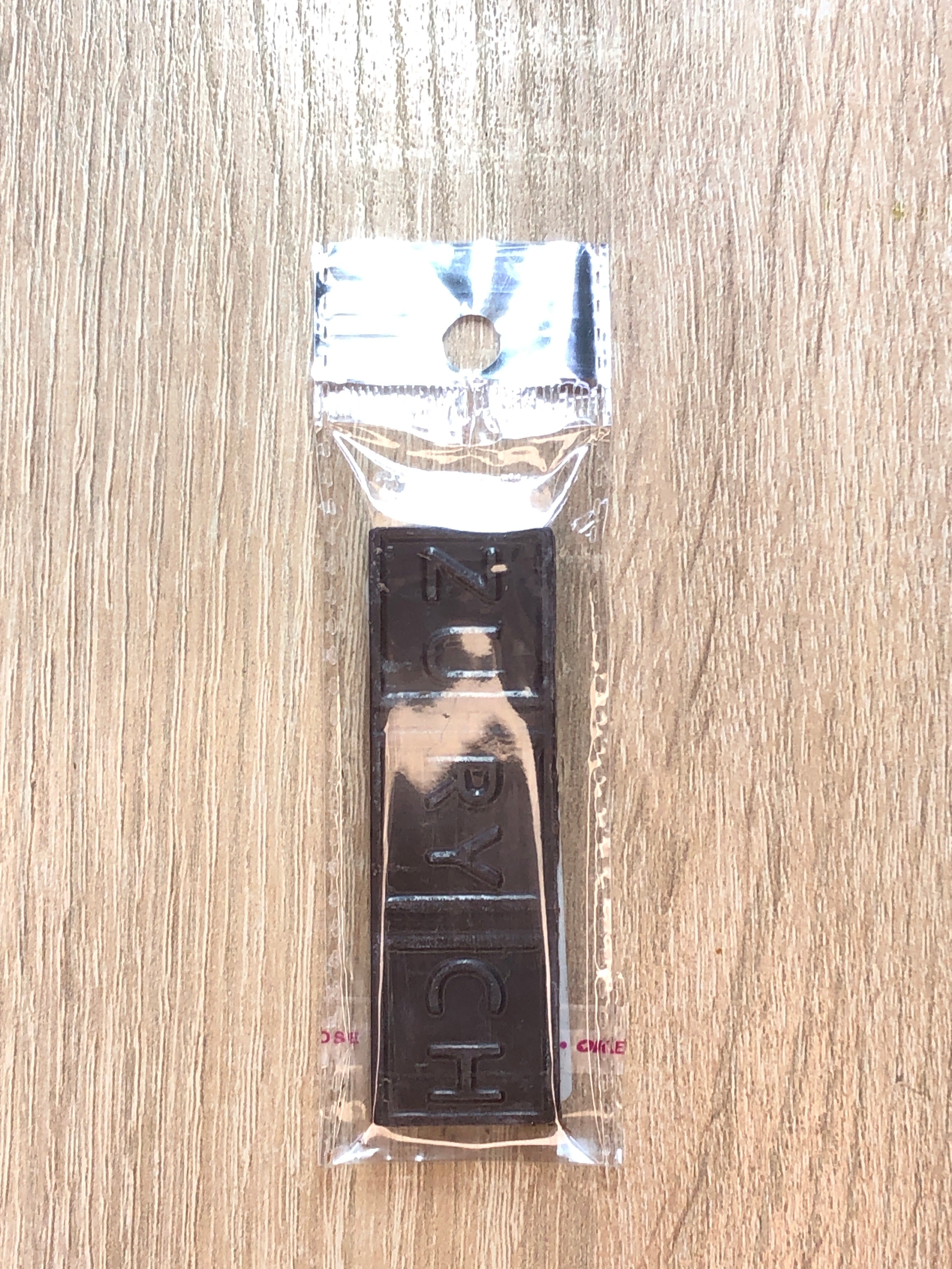 Chocolatina de 70% Cacao 10g