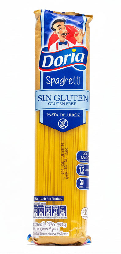 Spaghetti de Arroz Doria 250g