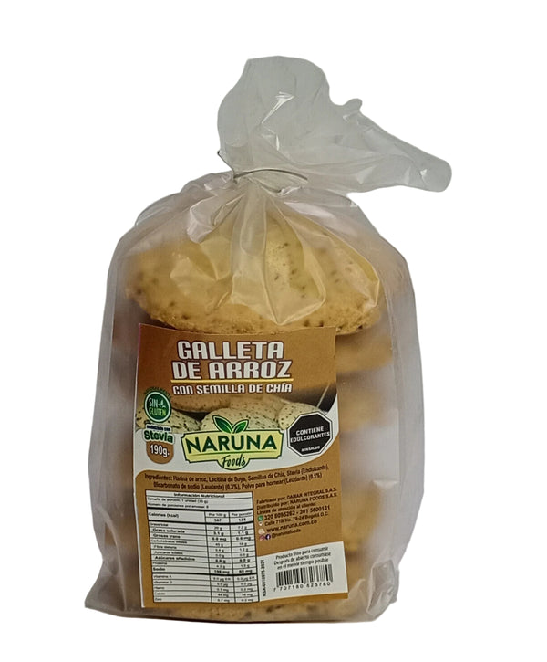 Galletas de Arroz con Chía 6u