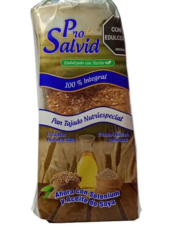 Pan tajado integral Nutriespecial
