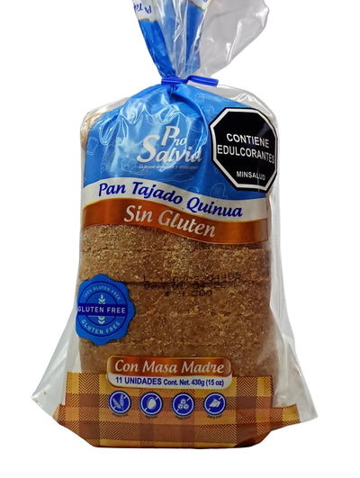 Pan tajado de Quinua ProSalvid