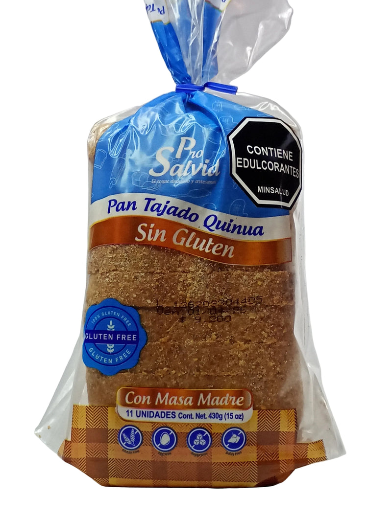 Pan tajado de Quinua ProSalvid