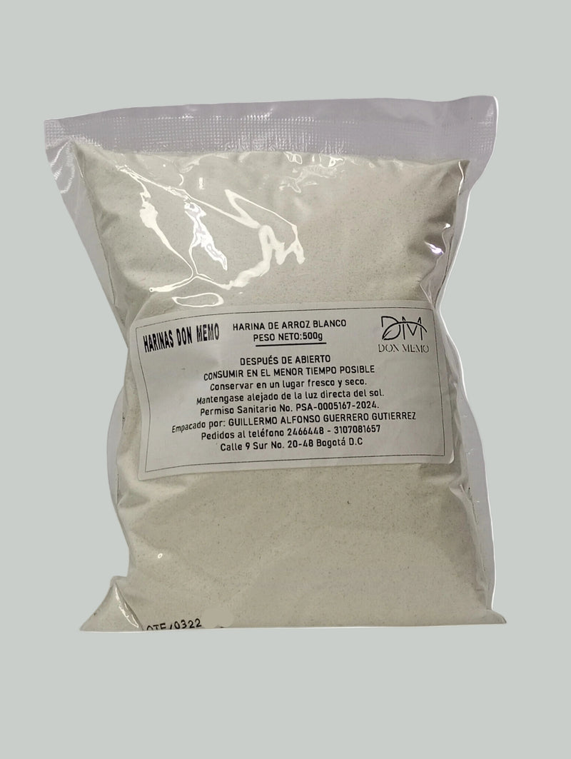 Harina de Arroz blanco 500g