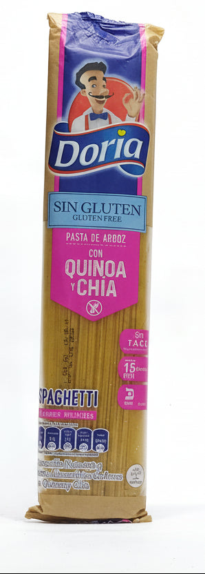 Spaghetti de Arroz Doria con Chía y Quinua 250g